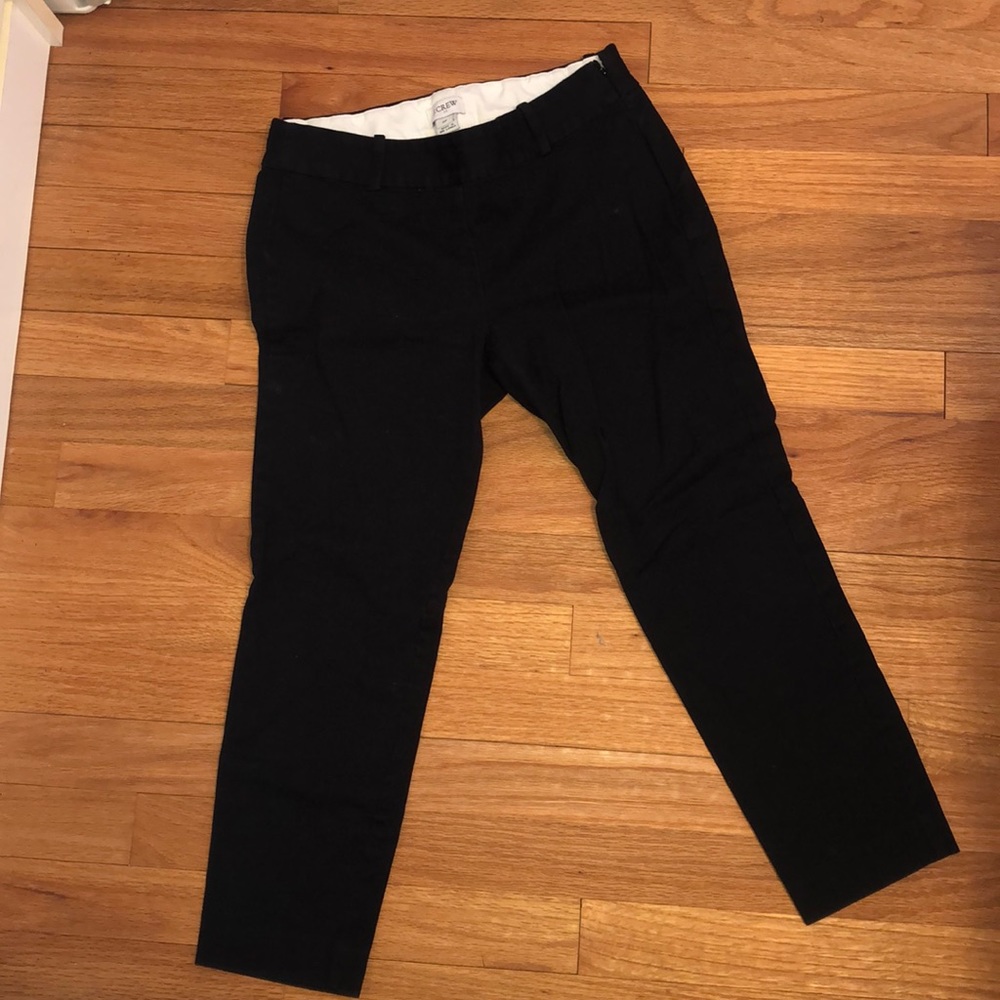 JCrew Black Work Pants